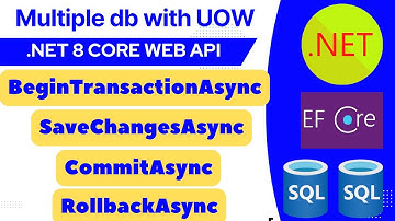 unit of work with multiple databases in asp.net core web api