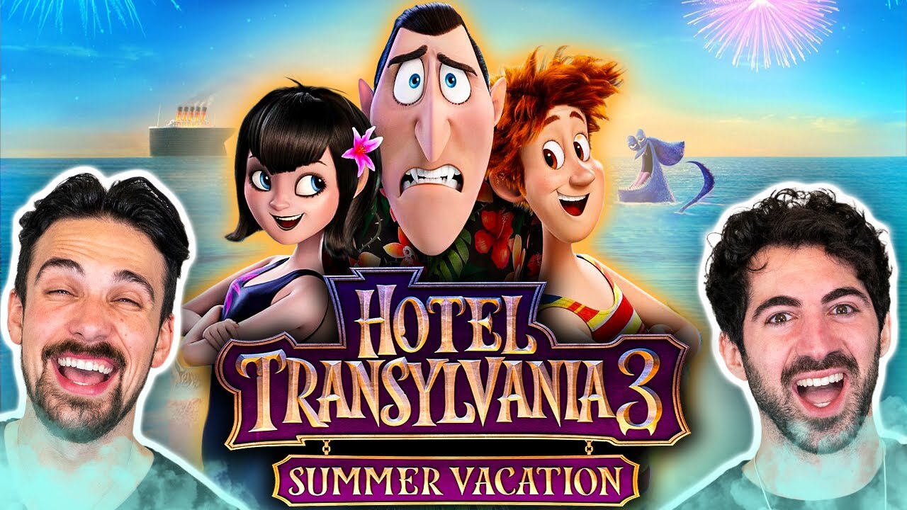 Первый раз смотрю *Отель Трансильвания 3: Летние каникулы* (так здорово)