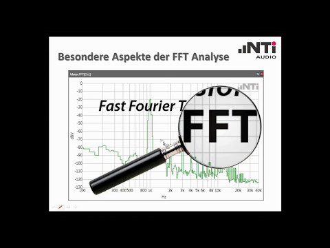 NTi Audio Webinar - Besondere Aspekte der FFT Analyse