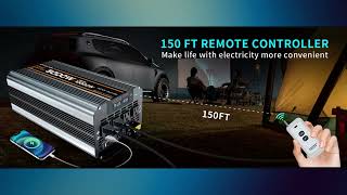 5000W Power Inverter with Wireless Controller | Full Review