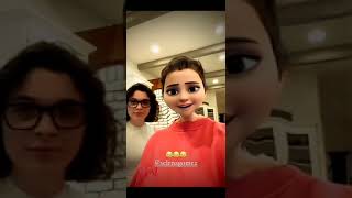 Selena Gomez Funny Snapchat Video