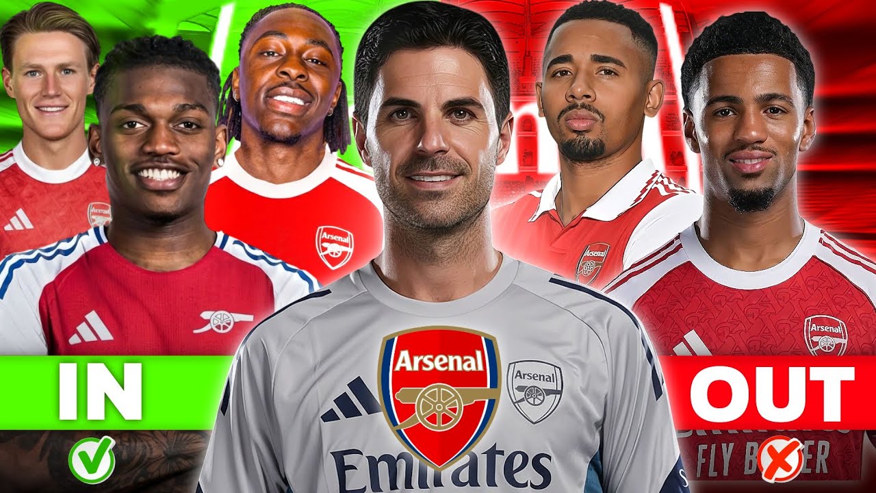 Arsenal's Revolution :🔥 5 Major Signings and 2 Star Exits This Season | BePart Sports