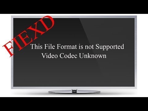 How to solve Unsupported  MP4 Files for Playing on samsung / Sony / LG TV