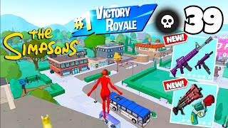 Download Lagu Fortnite Simpsons | * Mythic Embiggened Assault Rifle + Krusty's MR. Blasty | High Kill Gameplay MP3