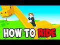 How To RIDE PETS In Catch and Tame! (How To Unlock Pet Riding) Roblox