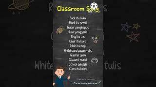 lagu paud bahasa Inggris - classroom
