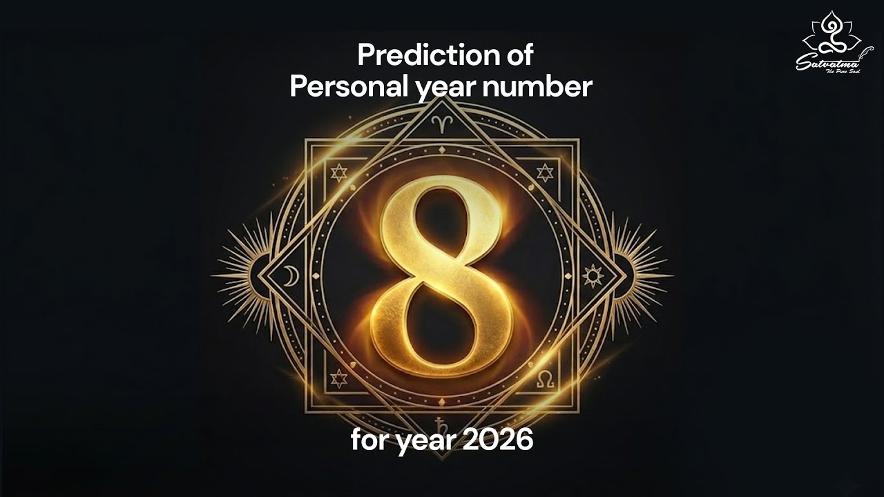 Numerology 2026 Prediction for Personal Year Number 8 | Power, Success, Karma & Major Results