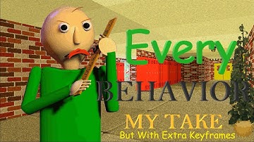 Baldi Every Behavior (Basics in Behavior X Every Door), but with extra keyframes