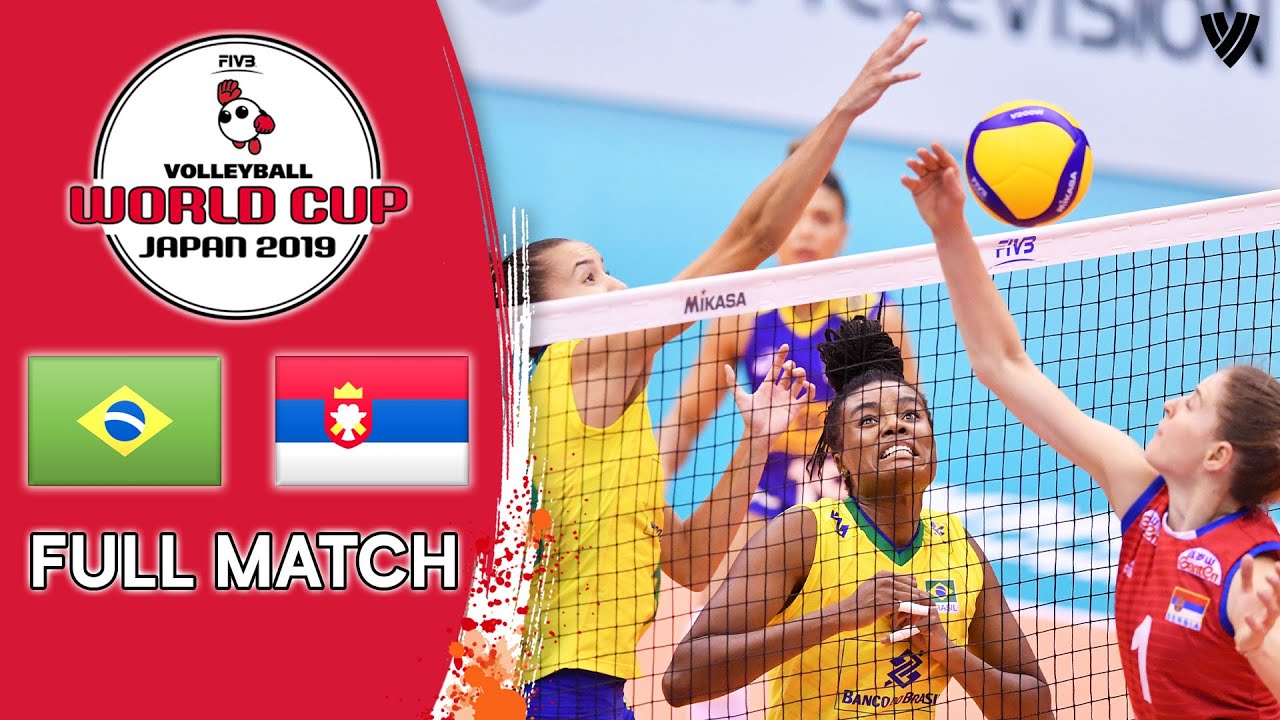 Brazil 🆚 Serbia - Full Match Womens Volleyball World Cup 2019