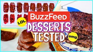 Buzzfeed dessert recipes tested!! easy, no bake desserts 2016! // jill
cimorelli