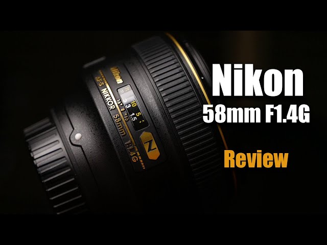 Nikon 58mm f1.4 G Nikkor Lens Review Is it worth the money? Full review  sample images & more - YouTube