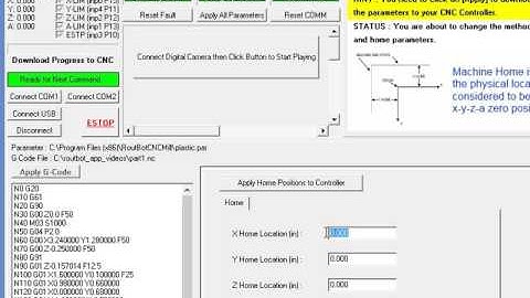 CNC Home with RoutBot CNC Software