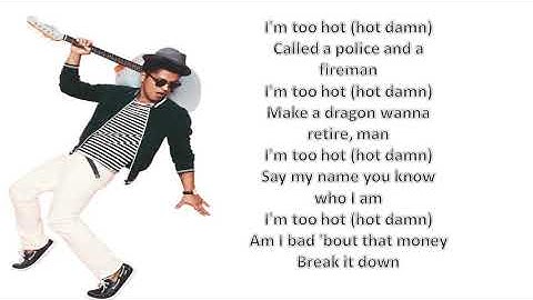 Uptown Funk Lyric Video