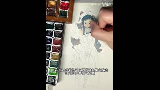 [ zpiiia_rar ] Watercolor Process - Quá Trình Màu Nước