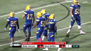 WPIAL Football - Belle Vernon at West Mifflin
