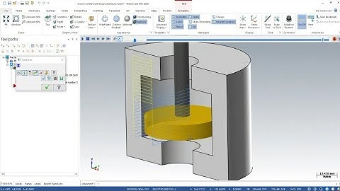 Undercut tool only _Mastercam