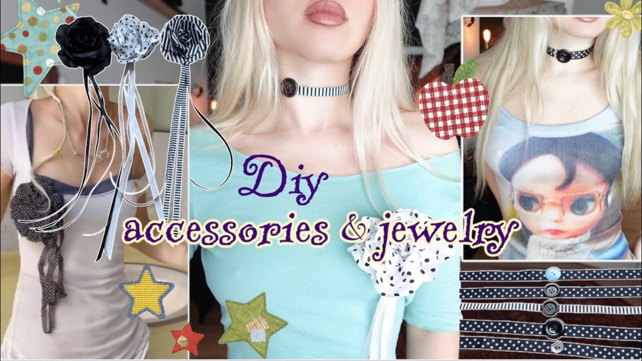 Аксессуары и украшения, сделанные своими руками, + обновление гардероба!!