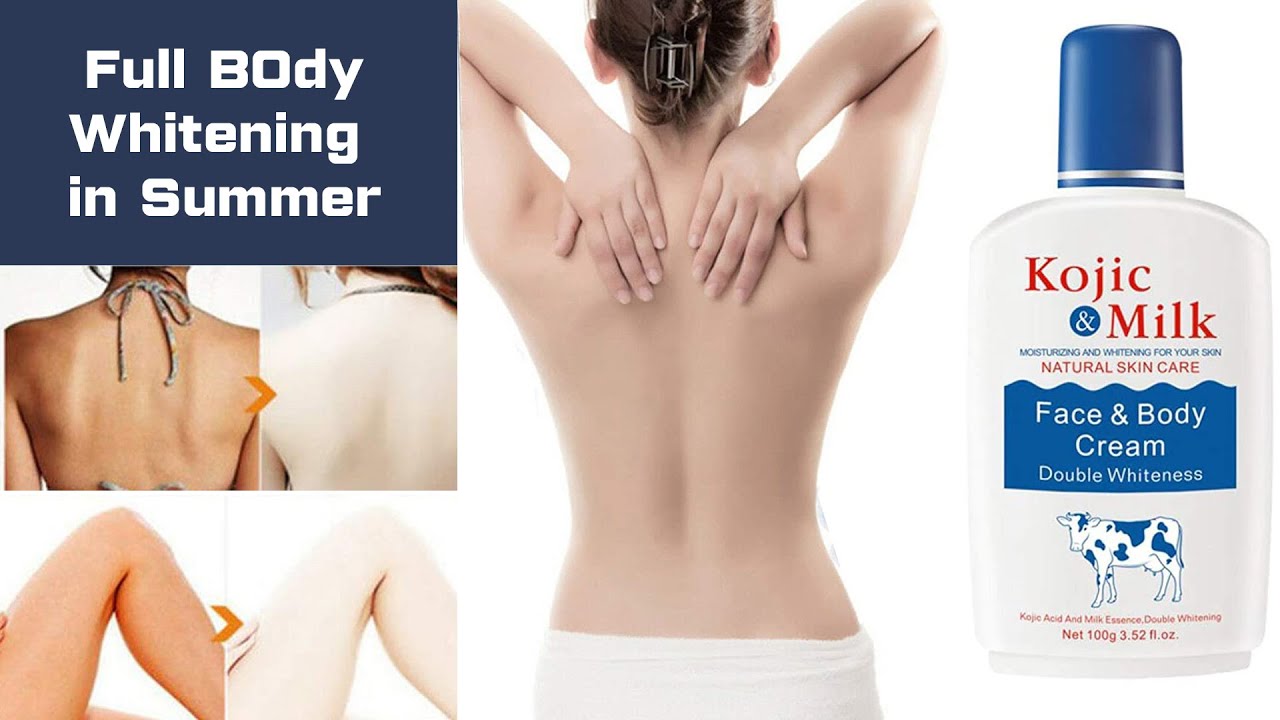 Milk & Kojic Face & Body Whitening Cream Review, Benefits, Price, Uses