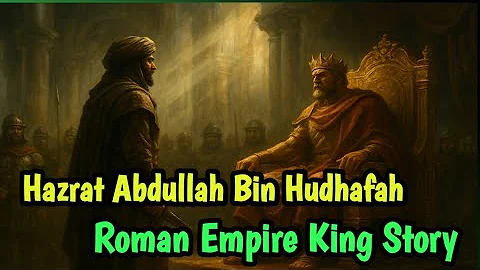 Abdullah bin Hudhafah RA vs Roman King | Islamic History Story