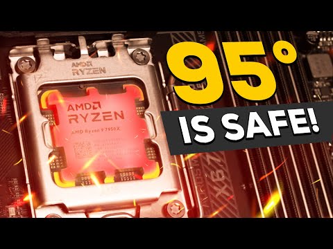 Ryzen 7000 CPUs at 95 degrees is SAFE! and Here's Why | AMD Overheating Issue | themvp.in