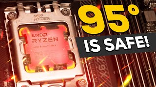 Ryzen 7000 Series CPUs at 95 degrees is SAFE! and Here's Why | AMD Overheating Issue | themvp.in