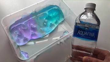 WATER SLIME! 💦 Testing NO GLUE Slime Recipes!