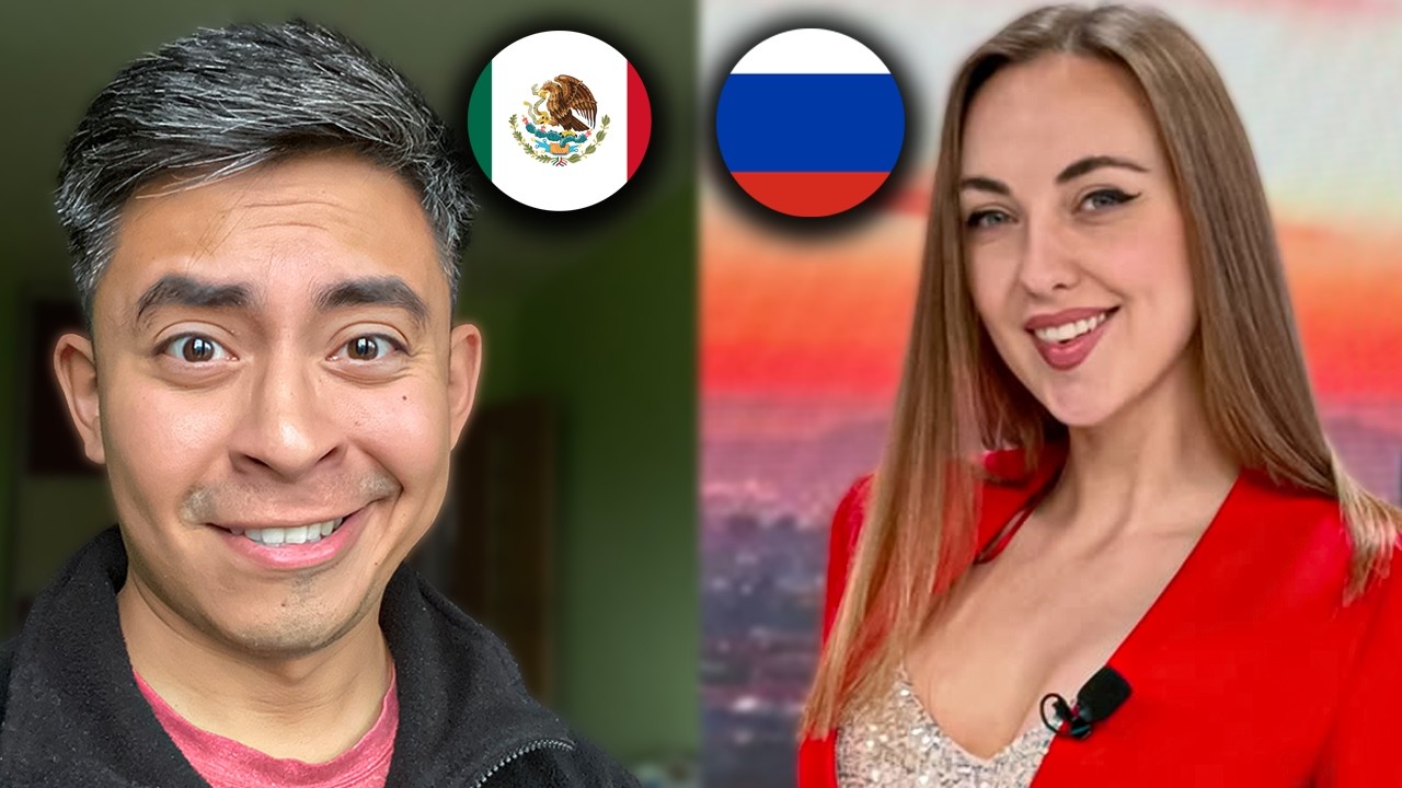 RUSSIAN TV HOST in Mexico: Speaking Spanish Fluently (How She Learned)