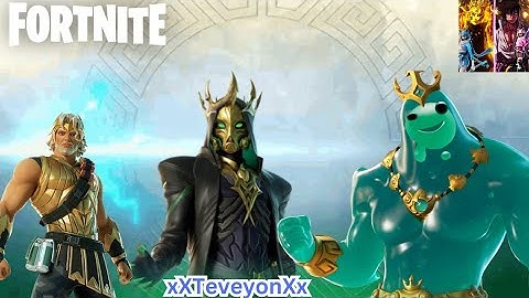 FORTNITE ZEUS, POSEIDON & HADES | "MYTHOS" | RUSTAGE ft. Shwabadi & Connor Quest!