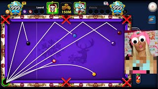 Crazy challenge - all balls in one pocket on venice table - 8 ball pool