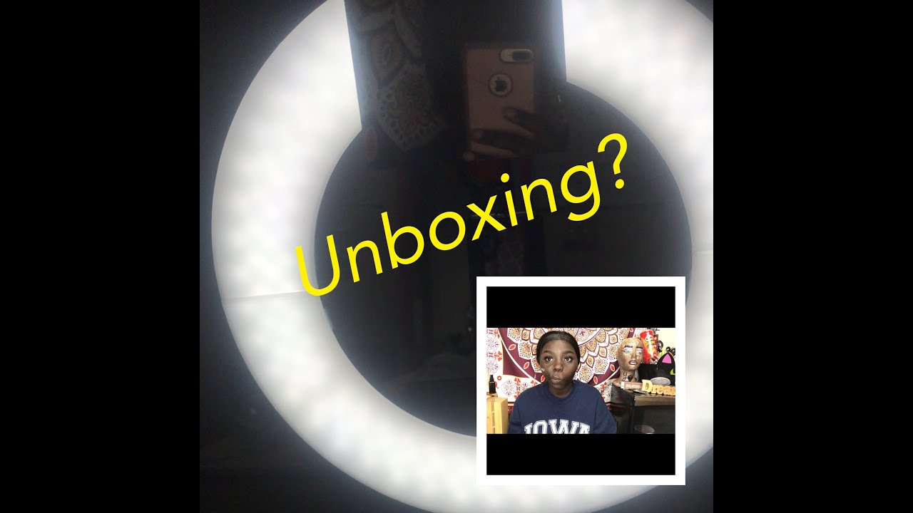 unboxing the Kshioe 14” ring light.......💡