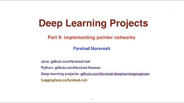 Part 9: implementing pointer networks