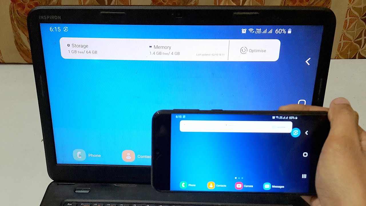 How To Connect Phone To Laptop Share Phone Screen On Laptop YouTube