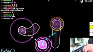 Osu! HoneyWorks   Miraizu feat Aida MiouCVToyosaki Aki Special DT LIVE PLAY