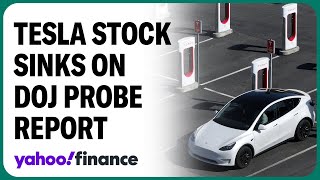 Tesla stock sinks on report of US investigation into securities and wire fraud