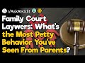 Family Court Lawyers, What’s the Most Petty Behavior You’ve Seen From Parents?