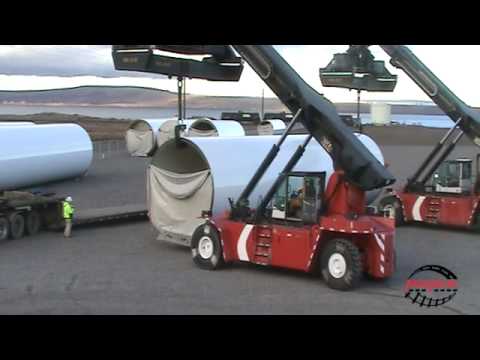 TransLink Wind Turbine Distribution Center Deliver...