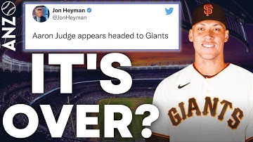 AARON JUDGE SIGNING WITH THE GIANTS?! Yankees News | New York Yankees Offseason 2023 ANZO