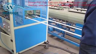 Automatic Double PVC Pipe Machine, PVC Pipe Projects
