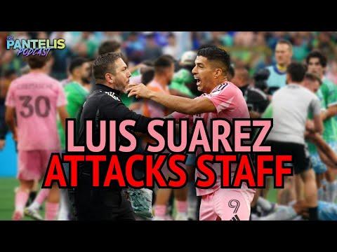 Luis Suarez Spits On Other Team
