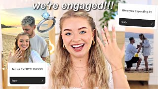 We're Engaged!!! Q&A + GRWM (My Engagement Shoot Makeup) ‍♀