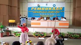 tarian adat mandar tarian andi depu SMKN 1 MAJENE