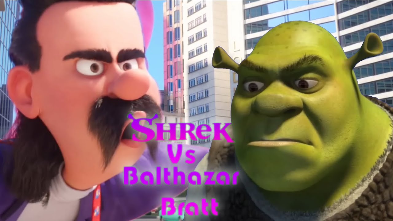 Shrek Fights Balthazar Bratt (F**king epic)