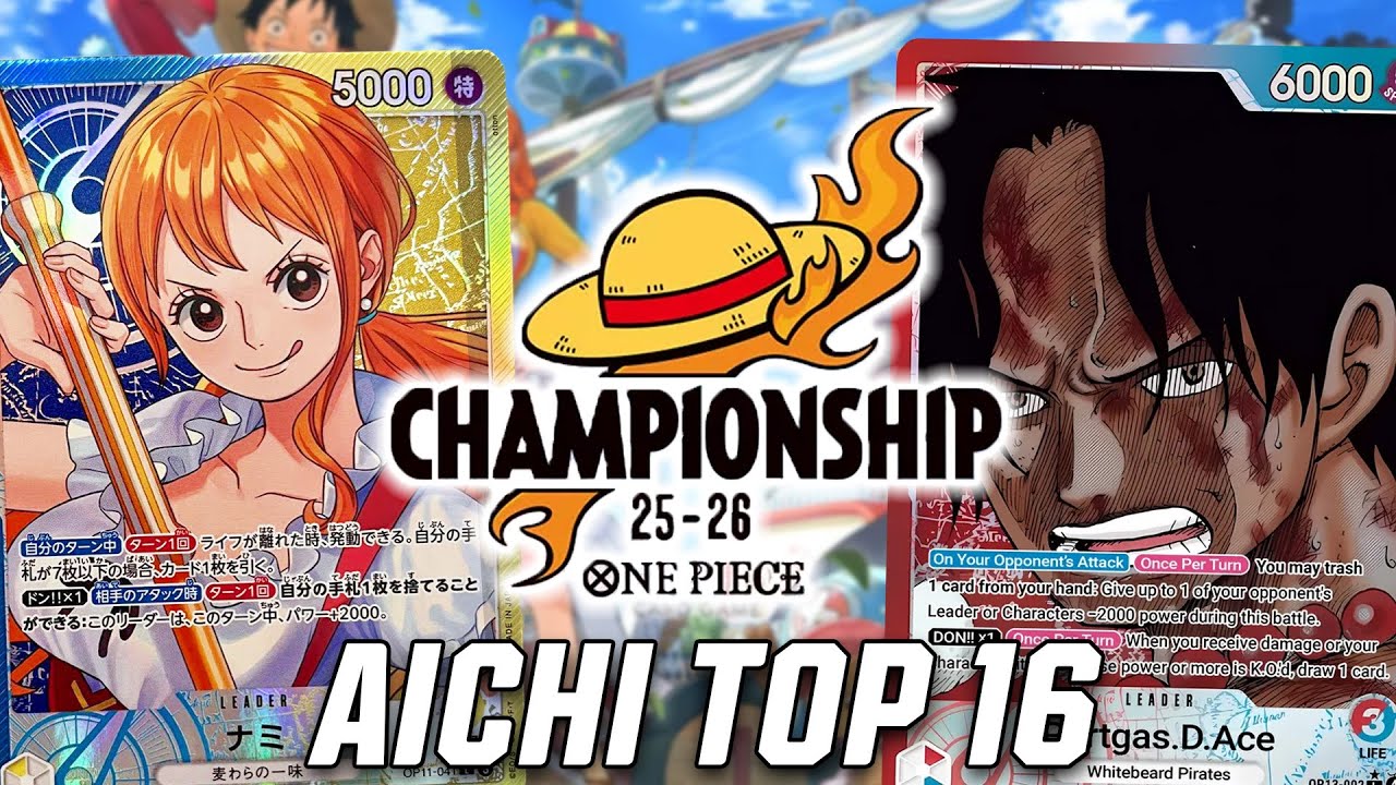 [EB03] OP11 от Nami против OP13 Ace || Aichi Сезон 2 CS Топ 16 One Piece Коллекционная карточная ...