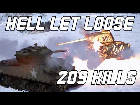 Tank Fury: 209 Kills in Hell Let Loose! ft. @The Fresh Baked Goods