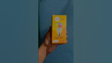 Wipro smart Wi-Fi bulb unboxing. #shortsfeed #shortsvideo #shortsviral #unboxingvideo #unbox
