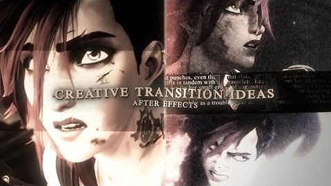 creative transition ideas + project files pt 9 | after effects