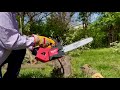 New top handle 14" chainsaw from Milwaukee as shared on This Week in Agribusiness.