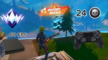 Fortnite road to Unreal Ranked Reload on PS4 | Controller Gameplay | 60 FPS