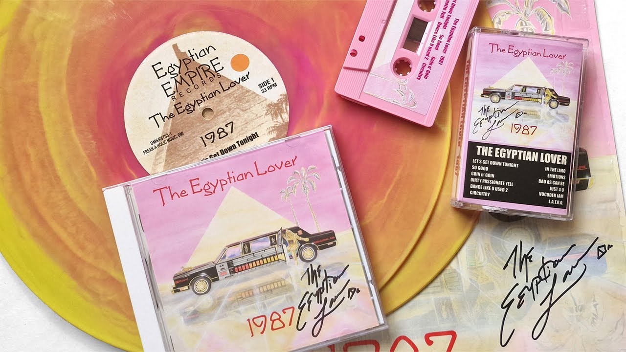 Egyptian Lover - L.A.T.R.O. ('1987' album) old school Electro