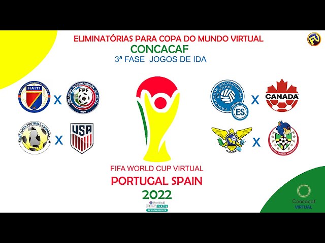 Eliminatórias da Concacaf Virtual  3a Fase - Jogos de Ida [PES21] 